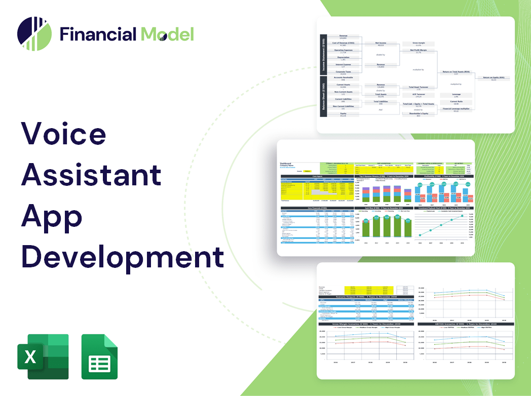 Voice Assistant App Development Financial Model